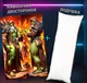 Дакимакура 150х50 см Гулдан Варкрафт Guldan Warcraft Подушка с двусторонней наволочкой - изображение 2