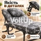 Раскладушка VISTA Мария М60 186×74×27 см до 120 кг с матрасом 5 см и подушкой складная кровать с регулируемым подголовником - изображение 4