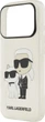Etui na smartfon Apple iPhone 18 Pro Max/17 Pro Max Karl Lagerfeld IML NFT Glitter Karl&Choupette Transparent (KLHCP18XHNKCTGT) - obraz 6