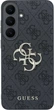Etui na smartfon Samsung Galaxy S26 FE Guess Embossed 4G Ring Classic Logo MagSafe Black (GUHMS26FEP4MSEGK) - obraz 2