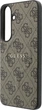 Etui na smartfon Samsung Galaxy S26 FE Guess Embossed 4G Ring Classic Logo MagSafe Brown (GUHMS26FEP4MSEGW) - obraz 6