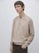 Чоловічий светр Massimo Dutti L бежевий - изображение 1