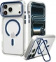 Etui na smartfon Apple iPhone 17 Pro Max/18 Pro Max Spigen Ultra Hybrid Optik S MagSafe Clear Deep Blue (ACS11909) - obraz 1