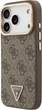 Etui na smartfon Apple iPhone 18 Pro Max/17 Pro Max Guess 4G PU Triangle Logo & Stand Camera Magsafe Brown (GUHMP18XPCS4GPTW) - obraz 2