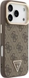 Etui na smartfon Apple iPhone 18 Pro Max/17 Pro Max Guess 4G PU Triangle Logo & Stand Camera Magsafe Brown (GUHMP18XPCS4GPTW) - obraz 3