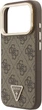 Etui na smartfon Apple iPhone 18 Pro Max/17 Pro Max Guess 4G PU Triangle Logo & Stand Camera Magsafe Brown (GUHMP18XPCS4GPTW) - obraz 5