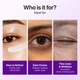Крем Numbuzin No.9 NAD+ Retinol Volumetox Eye Cream 10 мл для шкіри навколо очей Нумбузін з NAD+, ретинолом та 50 пептидами від зморщок, для пружності та зволоження - зображення 5