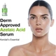 Сироватка ANUA Azelaic Acid 10 Hyaluron Redness Serum 30 мл для обличчя Ануa з 10% азелаїновою кислотою та гіалуроновою кислотою від почервоніння та висипань, для зволоження та вирівнювання тону - зображення 2