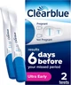 Тест на беременность Clearblue Ultra Early ADVANCED 2 шт. Клиарблу Сверхчувствительный для раннего определения до 6 дней до задержки - изображение 2