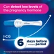 Тест на беременность Clearblue Ultra Early ADVANCED 2 шт. Клиарблу Сверхчувствительный для раннего определения до 6 дней до задержки - изображение 4