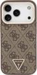Etui na smartfon Apple iPhone 18 Pro/17 Pro Guess 4G PU Triangle Logo & Stand Camera Magsafe Brown (GUHMP18LPCS4GPTW) - obraz 1