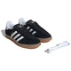 Кеди Gazelle Indoor Shoes Adidas JI2060 45.5 Чорний (4067897466544) - зображення 5