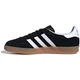 Кеди Gazelle Indoor Shoes Adidas JI2060 45.5 Чорний (4067897466544) - зображення 7
