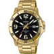 Чоловічий годинник Casio MTP-VD01G-1B чорний циферблат - зображення 1