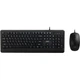 Комплект AOC KM220B USB UA Black (KM220B/97) - зображення 1