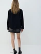 Сорочка жіноча H&M 061241170_black XS Чорна (6666000381903) - изображение 3