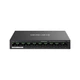Комутатор Mercusys MS110P 10-портовий 10/100 Мбіт/с ( 8 портів PoE +) , 2xLAN 10/100Mbit, метал - изображение 1