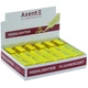 Маркер Axent Highlighter 2537-A, 1-5 мм клиноп. желтый - изображение 2