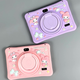 Планшет дитячий 7 дюймів HD для навчання та розваги MLD Cute Dolls силіконовий чохол бузковий - зображення 3