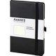 Книга записная Axent Partner, 125x195 мм, 96 листов, точка, черная - изображение 2