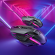 Дротова ігрова клавіатура та мишка 104 клавіші USB ABS 1.45м Hoco GM18 чорний - зображення 9
