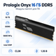 Оперативная память Prologix Onyx 16 ГБ DDR5 5600 МГц CL38 Black (PRO16GB5600YB5) - изображение 1