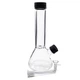 Стеклянный бонг для курения Caps 31 см с крышками от запаха - изображение 1