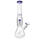Стеклянный бонг курительный Beaker Dome Matrix 32 см Blue с перколятором - изображение 1