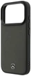 Чохол для смартфона Apple iPhone 17 Pro / 18 Pro Mercedes Leather Mesh with Bow Line MagSafe Anthracite (Mer008913) - зображення 6