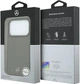 Чохол для смартфона Apple iPhone 17 Pro Max / 18 Pro Max Mercedes Leather Mesh with Bow Line MagSafe Anthracite (Mer008914) - зображення 8