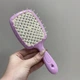 Расческа пластиковая для волос Stenson 4545/2193 светло-фиолетовая - изображение 2