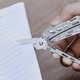 Мультитул Xiaomi NexTool F12 Mini Flagship 13-в-1 карманный с плоскогубцами ножницами ножом отвертками и клипсой, серебристый - изображение 8