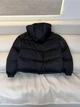 Женская пуховая куртка Celine черная короткая зимняя, S - изображение 3