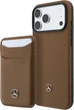Etui-portfel na smartfon Apple iPhone 18 Pro Max/17 Pro Max Mercedes-Benz Grill Pattern Leather MagSafe Camel (MEHMBWP18X25PWPCA) - obraz 1