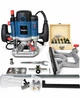 Фрезер электрический Makita 220В/2200 Вт 28000 об/мин цанга 8мм/12мм Комплект Фрез - изображение 2