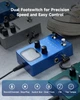 Гитарная педаль драм-машина Flamma FF02 Drummer Pedal (121 грув, Tap Tempo, Fill, EQ) Синий - изображение 3