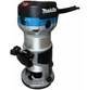 Фрезер Makita 10000-34000 об/мин мощность 900 Вт цанга 6/8мм 2 базы кромочная и погружная - изображение 5