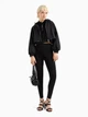 Вітрівка з капюшоном жіноча Armani Exchange 138774548 S Чорна (1162902314) - зображення 3