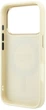 Etui do smartfona Apple iPhone 17 Pro / 18 Pro Guess Ring Stand 360 Grained Classic Logo MagSafe Beige (GUE005667) - obraz 7