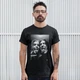 Футболка унісекс Harry Potter (Hermione and Snape Stickin Out Tongues) XS чорний - изображение 1