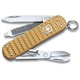 Складной нож швейцарский Classic SD Precious Alox 5 функций 58 мм Brass Gold (Vx06221.408G) - изображение 2