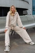 Костюм Jadone Fashion Дейси S-M бежевый - изображение 4