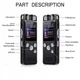Цифровой диктофон Savetek GS-R07 16GB с шумоподавлением и VOR (Портативный аудиорегистратор / MP3-плеер) - изображение 5