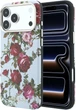Etui na smartfon Apple iPhone 18 Pro/17 Pro Guess Blossom Roses Print MagSafe Blue (GUHMP18L6PWGTBEB) - obraz 1