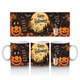 Чашка на Хелловін Halloween 330 мл Chaban_Souvenir — керамічна кружка з принтом відьма, гарбуз, привид, подарунок дівчині та хлопцю WH040 - зображення 4