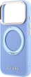 Etui na smartfon Apple iPhone 18 Pro/17 Pro Guess Ring Stand 360 Grained Classic Logo MagSafe Light Blue (GUHMP18L6PSGRSCLB) - obraz 5