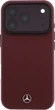 Etui-portfel na smartfon Apple iPhone 18 Pro/17 Pro Mercedes-Benz Grill Pattern Leather MagSafe Burgundy (MEHMBWP18L25PWPR) - obraz 3