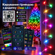 Гирлянда умная RGB 20 м 200 LED с управлением со смартфона (Bluetooth) и пультом, USB Smart гирлянда - изображение 2