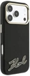 Чохол для смартфона Apple iPhone 17 Pro Max / 18 Pro Max Karl Lagerfeld Grained with Resin Signature Logo MagSafe Black (KF002524) - зображення 4