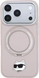 Etui na smartfon Apple iPhone 18 Pro/17 Pro Karl Lagerfeld Ring Stand 360 Choupette Head Pin MagSafe Pink (KLHMP18LPSRSCHHP) - obraz 1